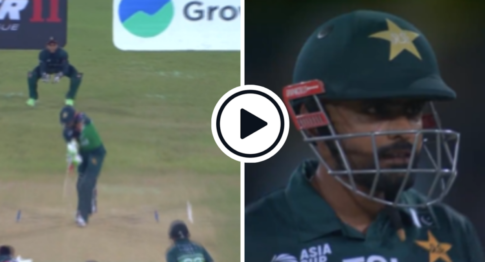 Taskin Ahmed dismissed Babar Azam for 17 - Asia Cup 2023