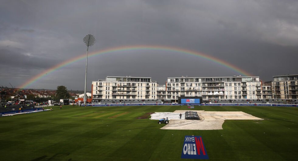The third England-ODI at Bristol was called off after a brief downpour