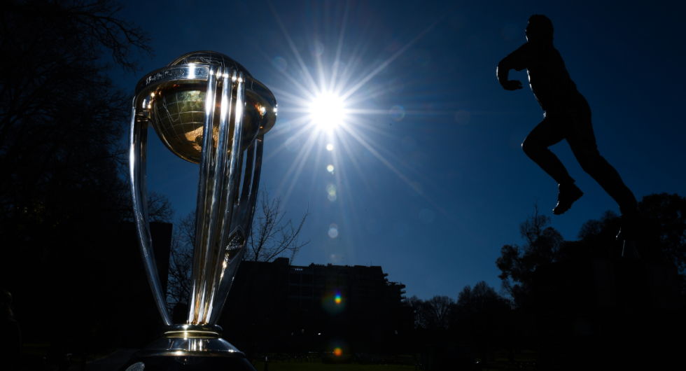 The Cricket World Cup, which teams will do battle for in October and November 2023