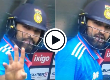 Watch: Rohit Sharma tries to shoo away camera operator in dugout during rain break in India-Pakistan Asia Cup clash