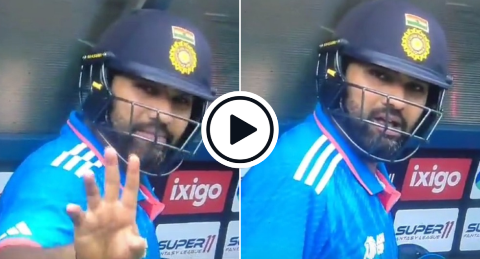 Watch: Rohit Sharma Tries To Shoo Away Camera Operator In Dugout During ...