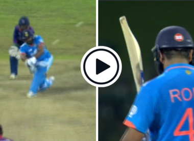 Watch: Rohit Sharma slog and whip-sweeps sixes in match-winning half-century v Nepal | Asia Cup 2023