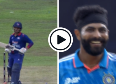 Watch: Ravindra Jadeja takes three wickets in four overs v Nepal | Asia Cup 2023