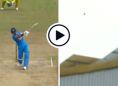 Watch: KL Rahul launches Cameron Green out of Indore stadium