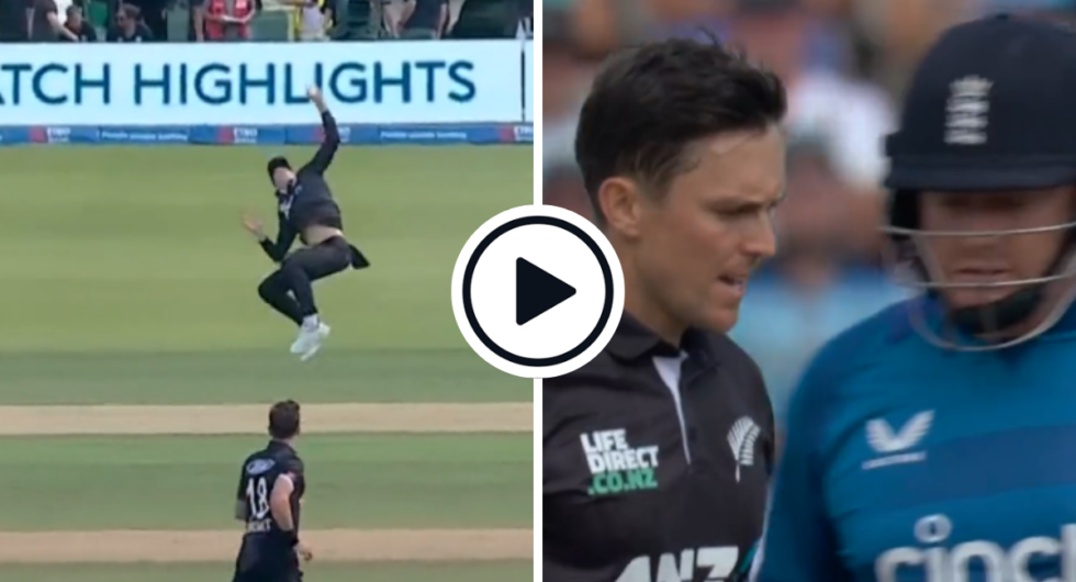 Trent Boult bowled a devastating new ball spell in the 2nd ODI vs England
