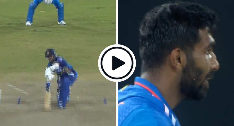 Jasprit Bumrah deceived Kusal Mendis with a slower ball