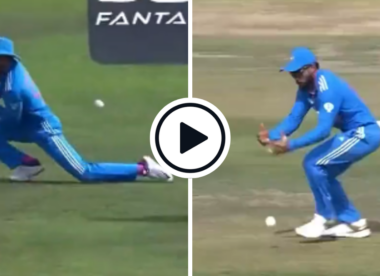 Watch: India drop three catches in first five overs v Nepal