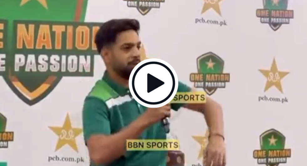 Haris Rauf dances in response to fitness question