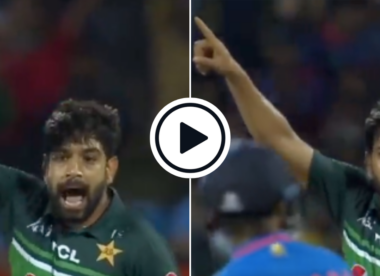 Watch: Haris Rauf gestures, roars at Ishan Kishan after dismissal in rain-affected Asia Cup game | IND vs PAK