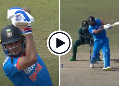 Watch: 100 in 13.2 overs – Rohit Sharma, Shubman Gill dominate Pakistan attack before rain suspends play in Asia Cup