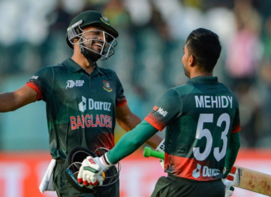 Mehidy Hasan Miraz and Najmul Hossain Shanto share record stand, score twin centuries in must-win Afghanistan clash
