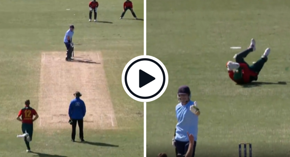A wicket was overturned in the Marsh Cup due to a towel drop by the bowler