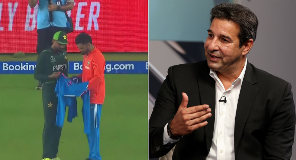 Wasim Akram criticised Babar Azam for Kohli's shirt gift | IND vs PAK