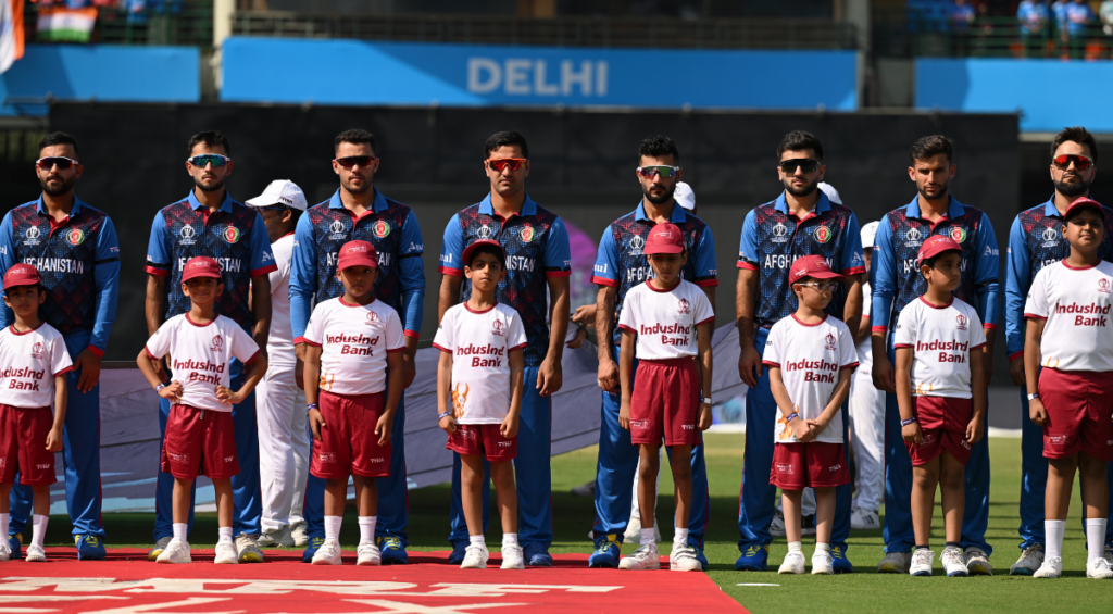 India vs Afghanistan moment of silence