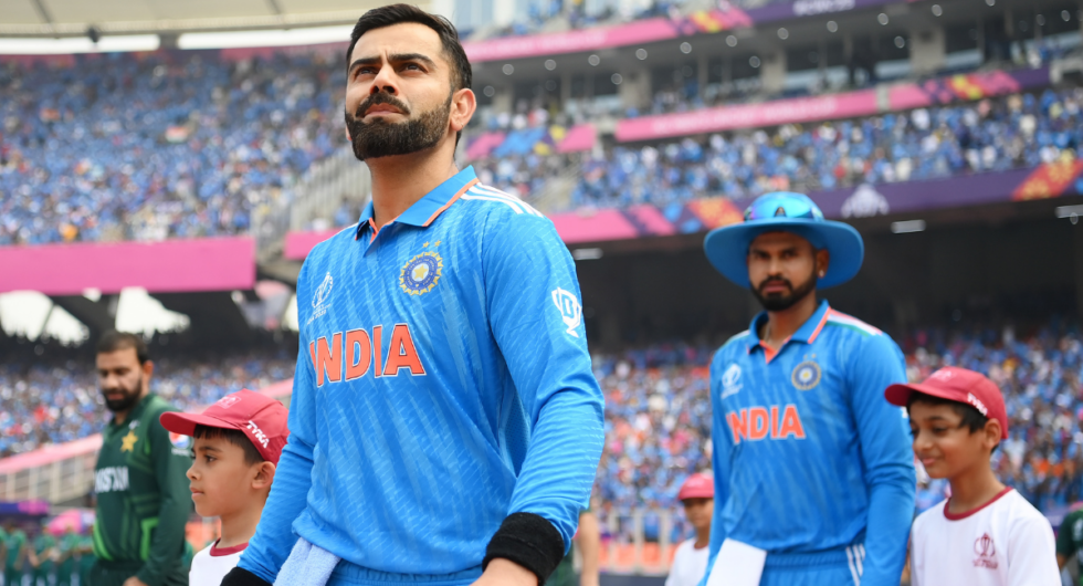 Virat Kohli has been rated the most impactful fielder of the 2023 World Cup so far.