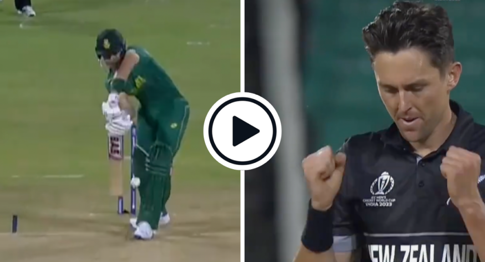 Trent Boult traps Reeza Hendricks in World Cup warm-up