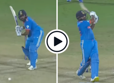 Watch: Rohit Sharma breaks Chris Gayle's all-time record with trademark pull six off Naveen Ul Haq