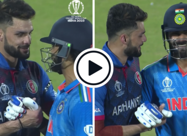 Watch: Virat Kohli and Naveen-ul-Haq hug it out, end IPL 'spat' at World Cup match