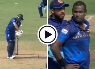 Watch: Angelo Mathews nicks off Dawid Malan for first ODI wicket since 2020, strikes in first over on Sri Lanka recall