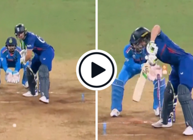 Watch: 7.2 degrees of turn – Kuldeep Yadav rips one from outside off into Jos Buttler's middle stump