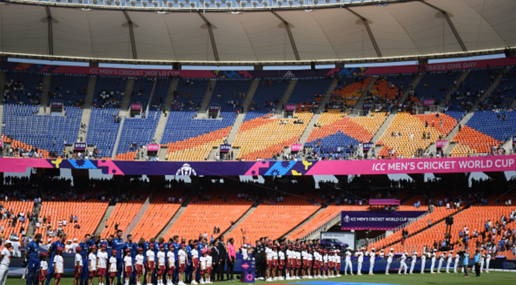 World Cup empty seats