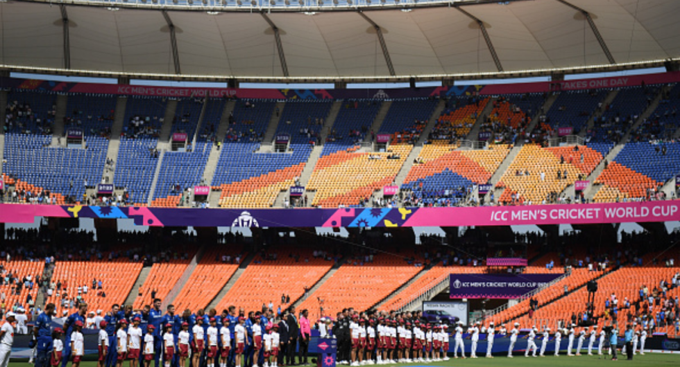 Where S The Crowd Empty Seats Greet Players For 2023 World Cup   F5VlElMa4AALUFr 13 980x530 