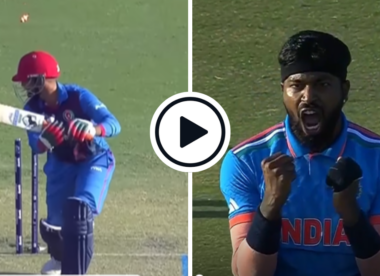 Watch: Hardik Pandya breaks 121-run Afghanistan stand with cunning off-cutter, lets out aggressive roar