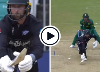 Watch: One-handed paddle? Devon Conway manufactures quirky leg-side four off spinner in warm-up match | CWC 2023