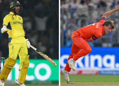 CWC 2023: Glenn Maxwell hits fastest World Cup hundred, Bas de Leede concedes world record tally