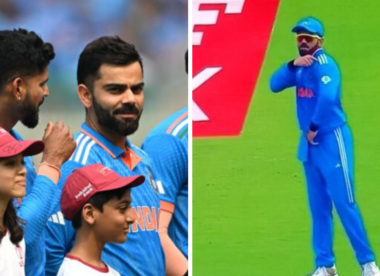 IND vs PAK: Virat Kohli leaves field, changes shirt after initially wearing wrong India jersey | CWC 2023