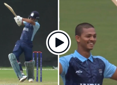 Watch: Yashasvi Jaiswal hammers historic 48-ball T20I century against Nepal in Asian Games | IND vs NEP