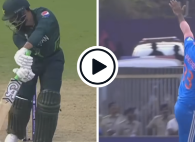 Watch: Jasprit Bumrah rips out Shadab Khan with inch-perfect bail-trimmer
