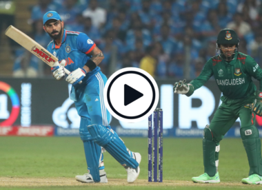 Highlights: Virat Kohli century powers India to fourth consecutive 2023 World Cup win | IND vs BAN