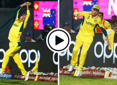 Watch: Marnus Labuschagne catches Trent Boult, steps on rope in 2019 World Cup final role reversal | CWC 2023
