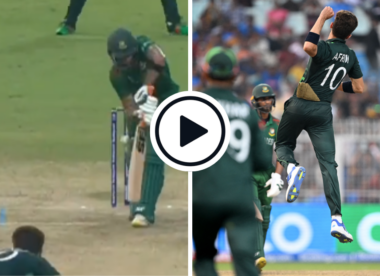Watch: Shaheen Afridi rips ball past outside edge to bowl key man Mahmudullah
