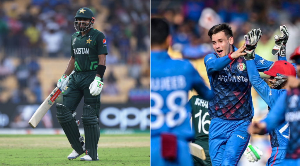 Noor Ahmad dismissed Babar Azam in Chennai | CWC 2023