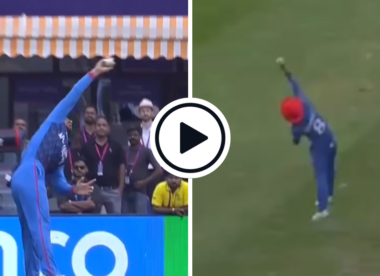 Watch: Rahmat Shah plucks one-handed catch out of thin air against Bangladesh