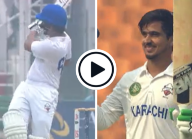 Watch: Saim Ayub scores second first-class ton in Quaid-e-Azam Trophy final to cap off remarkable 2023