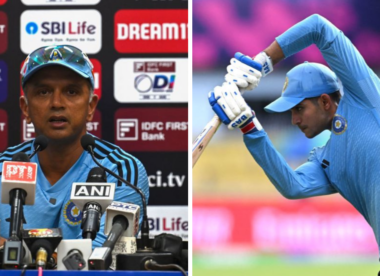 Rahul Dravid: Shubman Gill could play v Australia despite suffering from dengue