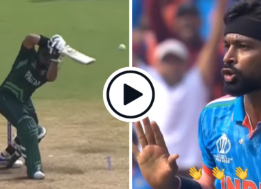 Watch: Hardik Pandya waves goodbye to Imam-Ul-Haq after taking his wicket