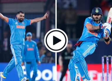 Highlights: Shami takes five, Kohli scores 95 as India break the New Zealand jinx | IND vs NZ