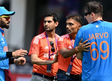 CWC 2023: Serial pitch intruder 'Jarvo 69' interrupts India-Australia World Cup game