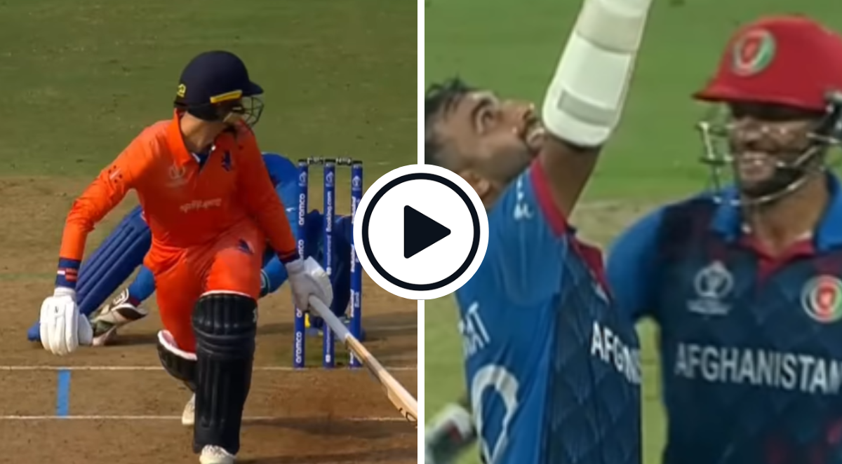 AFG V NED Highlights Afghanistan Beat The Netherlands To Qualify For