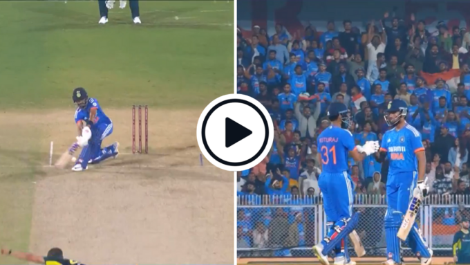 Watch: Ruturaj Gaikwad flicks ball from outside off-side wide line over fine leg for six