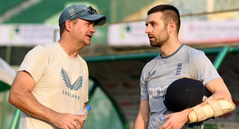 Mark Wood defended Matthew Mott following England's disastrous World Cup campaign