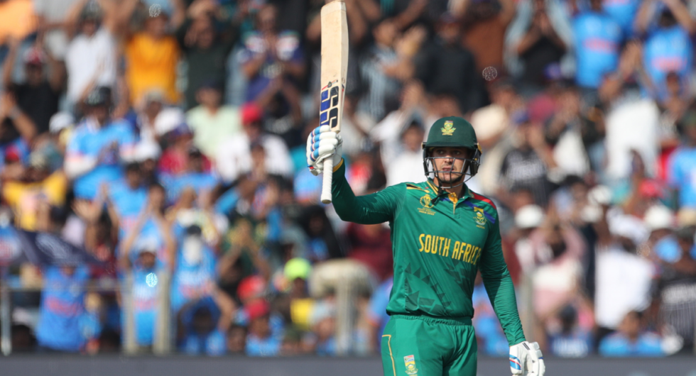 Quinton de Kock has scored four centuries so far for South Africa in the 2023 World Cup
