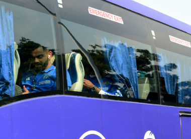 Waiting for the bus: The inexplicable joy of spotting players behind a window