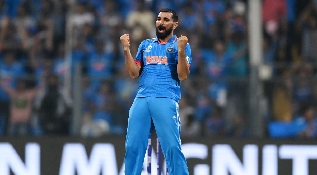 Mohammad Shami Takes Record Seven For To Drive India To World Cup Final