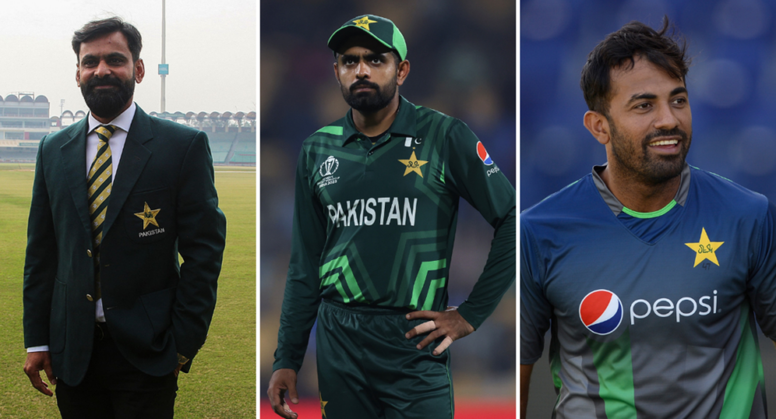 Mohammad Hafeez, Babar Azam and Wahab Riaz were all part of PCB announcements this week