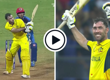 Watch: Glenn Maxwell hits 6, 6, 4, 6 to bring up all-time great ODI double and win thriller